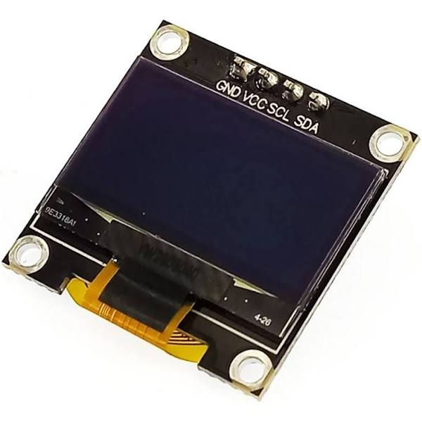 OLED Biru Kuning IIC 0.96 